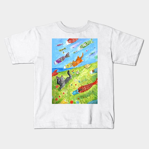 Running free - Kids T-Shirt by HappyPawtraits